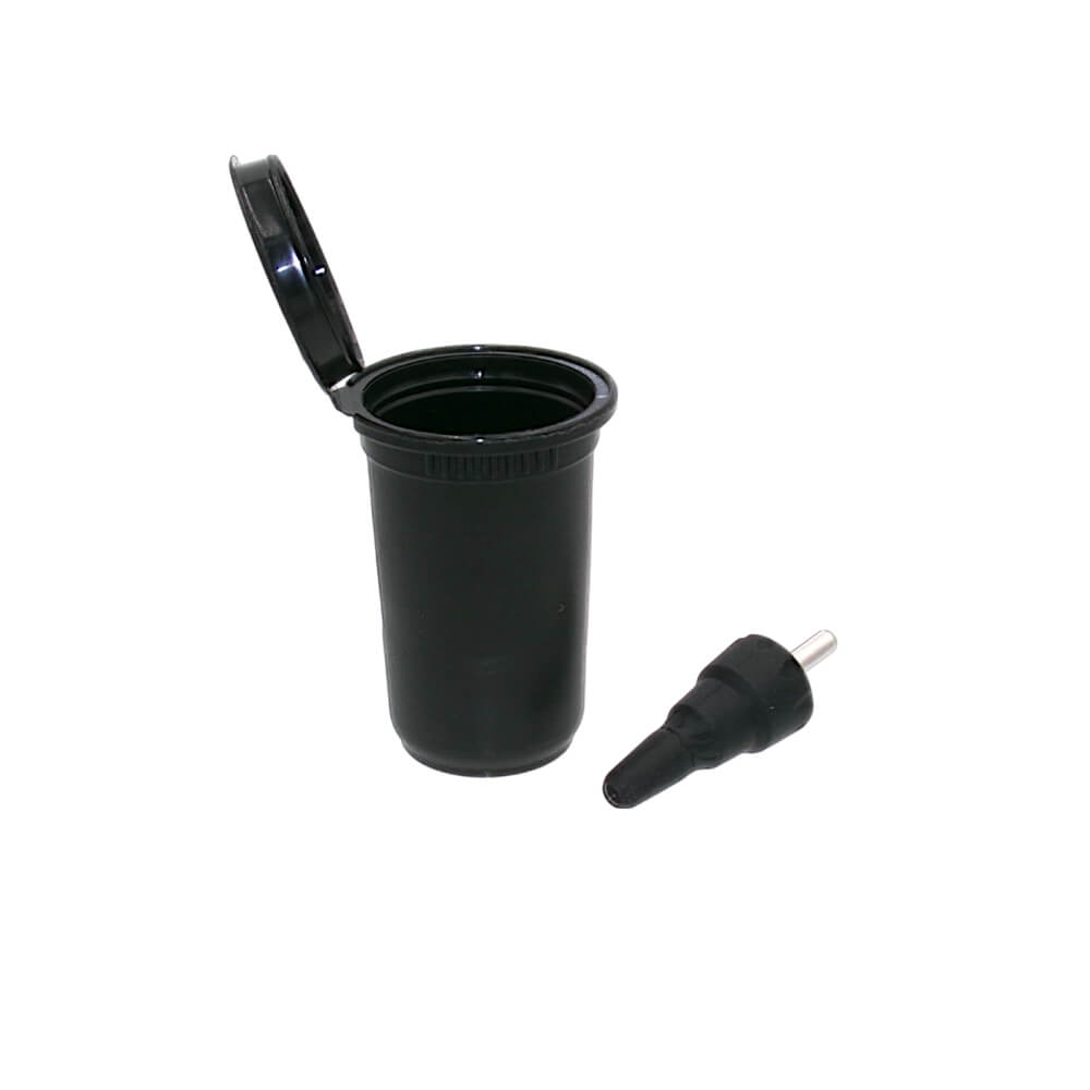 Adaptador para pipa de agua DynaVap Bonger, color negro
