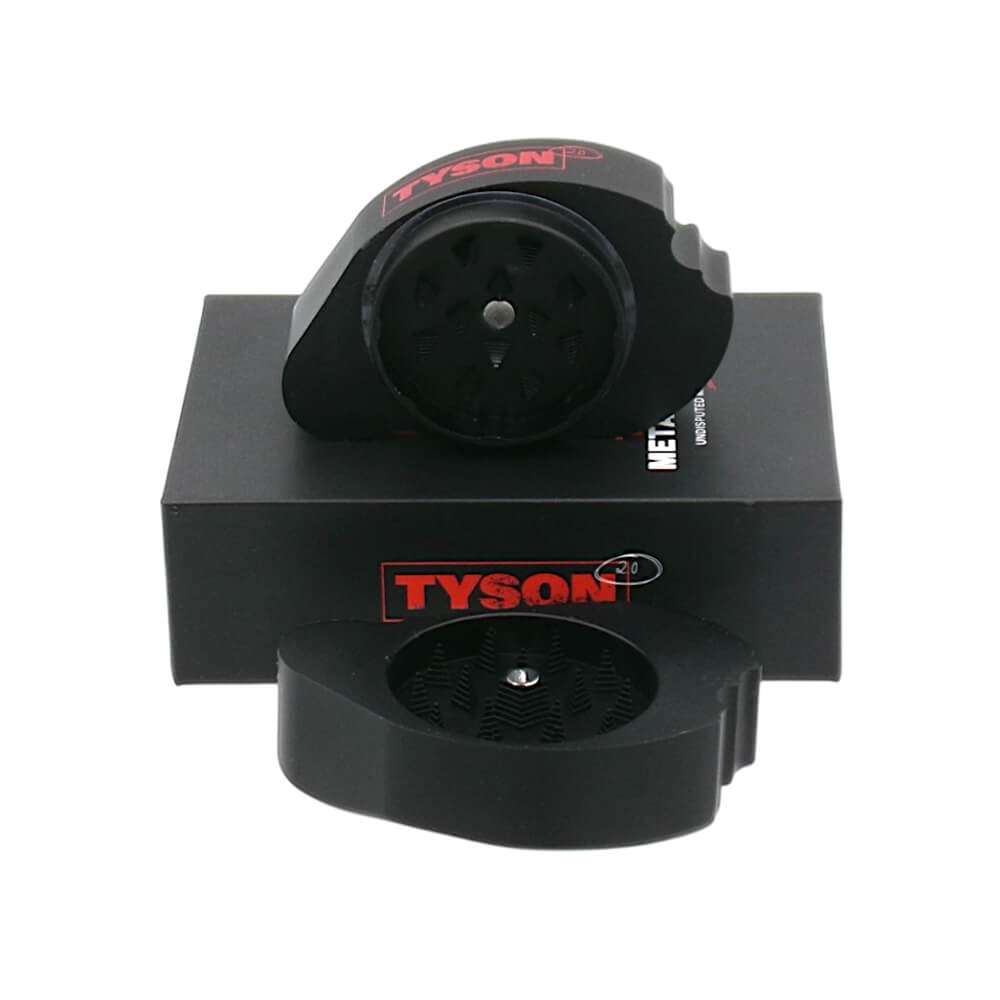 Tyson 2.0 Metal Grinder Mike Bite 2 piezas - Negro