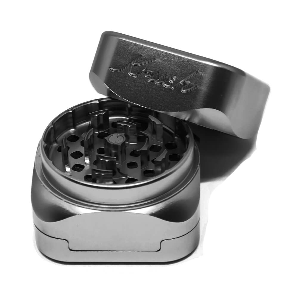 Krush Kube 3.0 Aluminio Grinder 3 piezas - 55 mm
