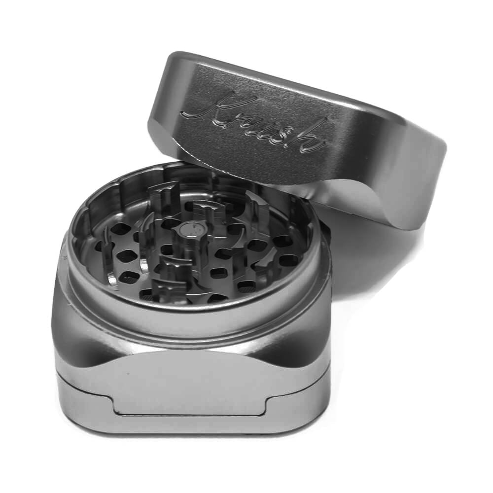 Krush Kube 2.0 Aluminio Grinder 2 piezas - 55 mm