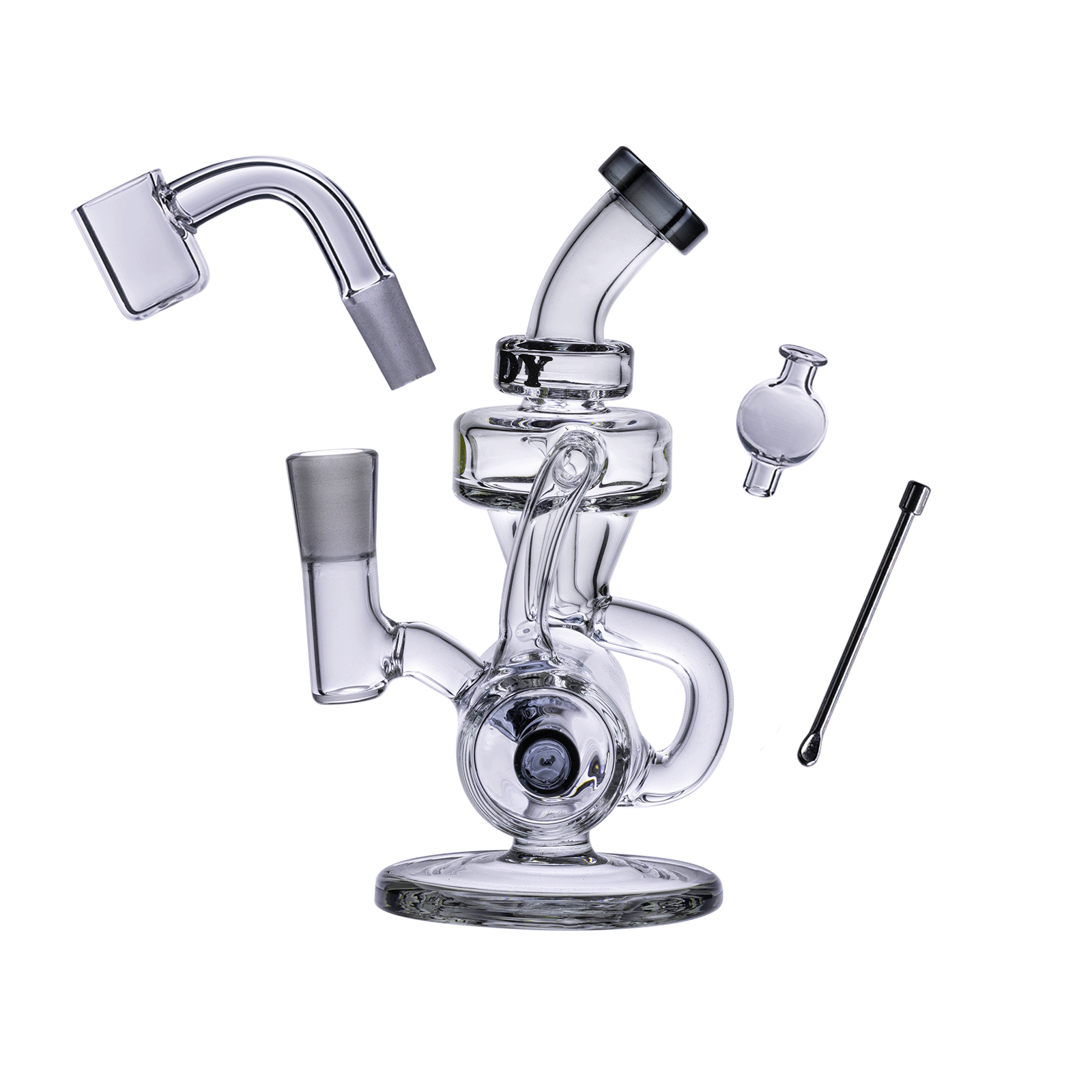 Goody Glass Drummer Boy Mini Dab Rig 4Piece Kit