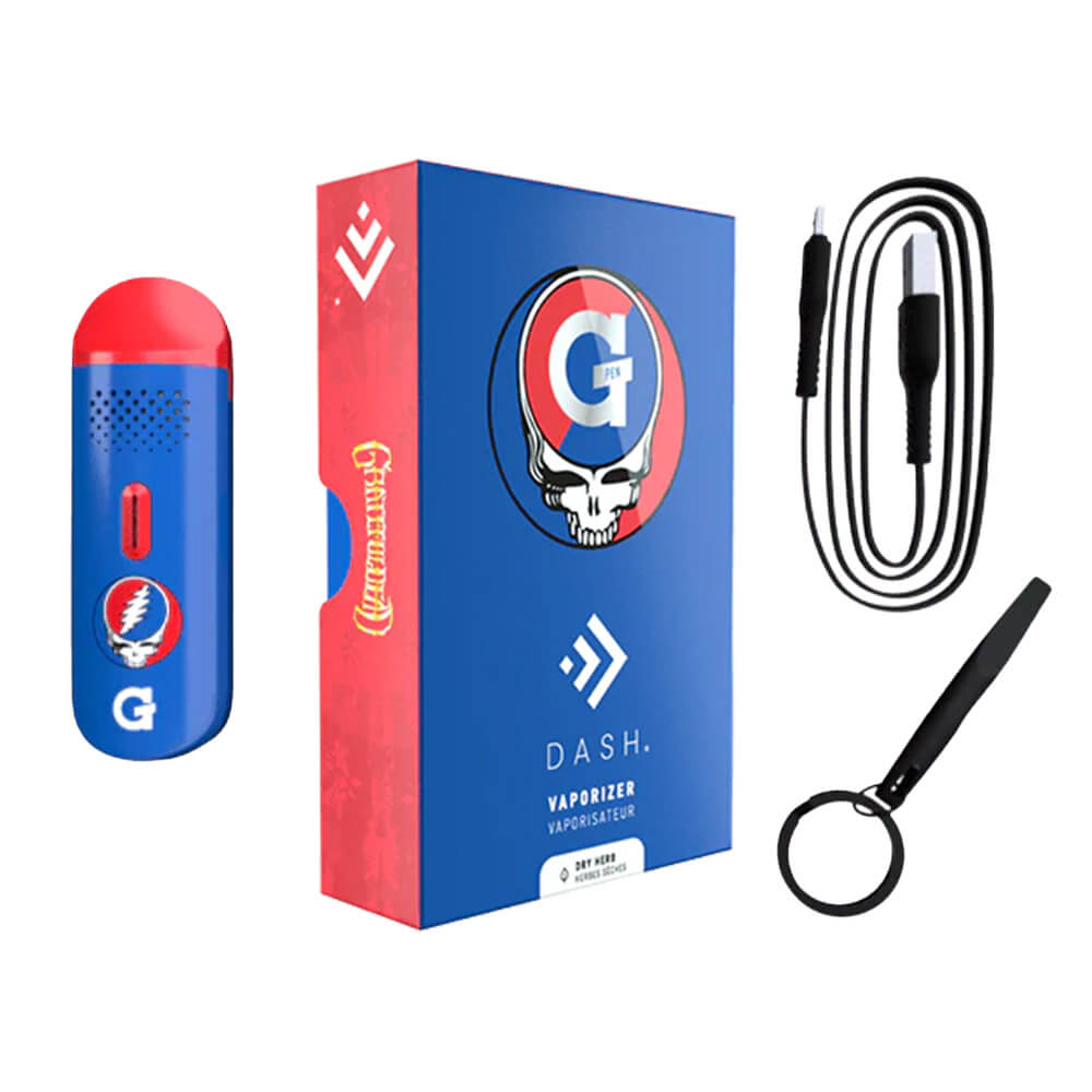 Vaporizador de hierbas secas Dash de G-Pen x Grateful Dead