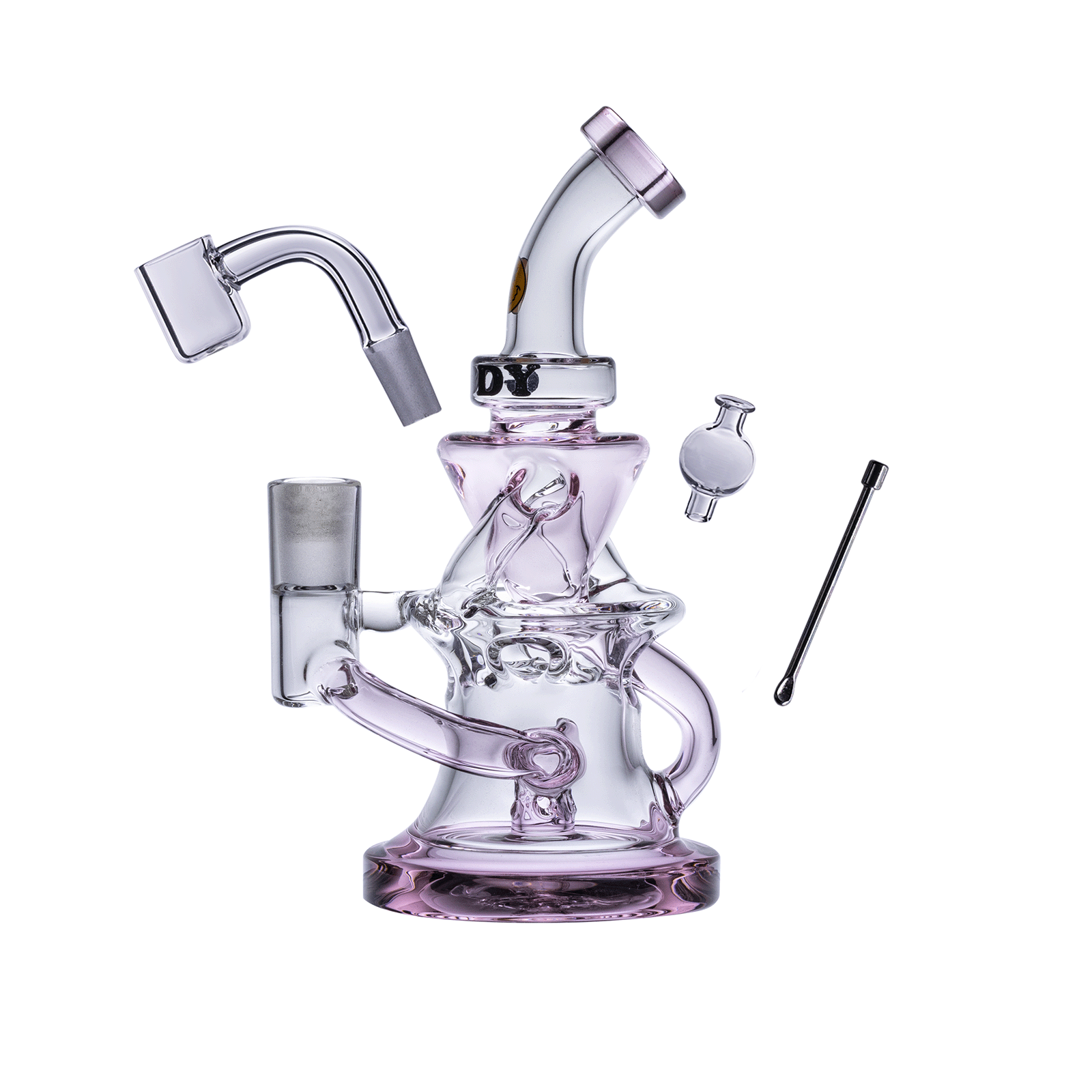 Goody Glass Miss Swiss Mini Dab Rig 4Piece Kit