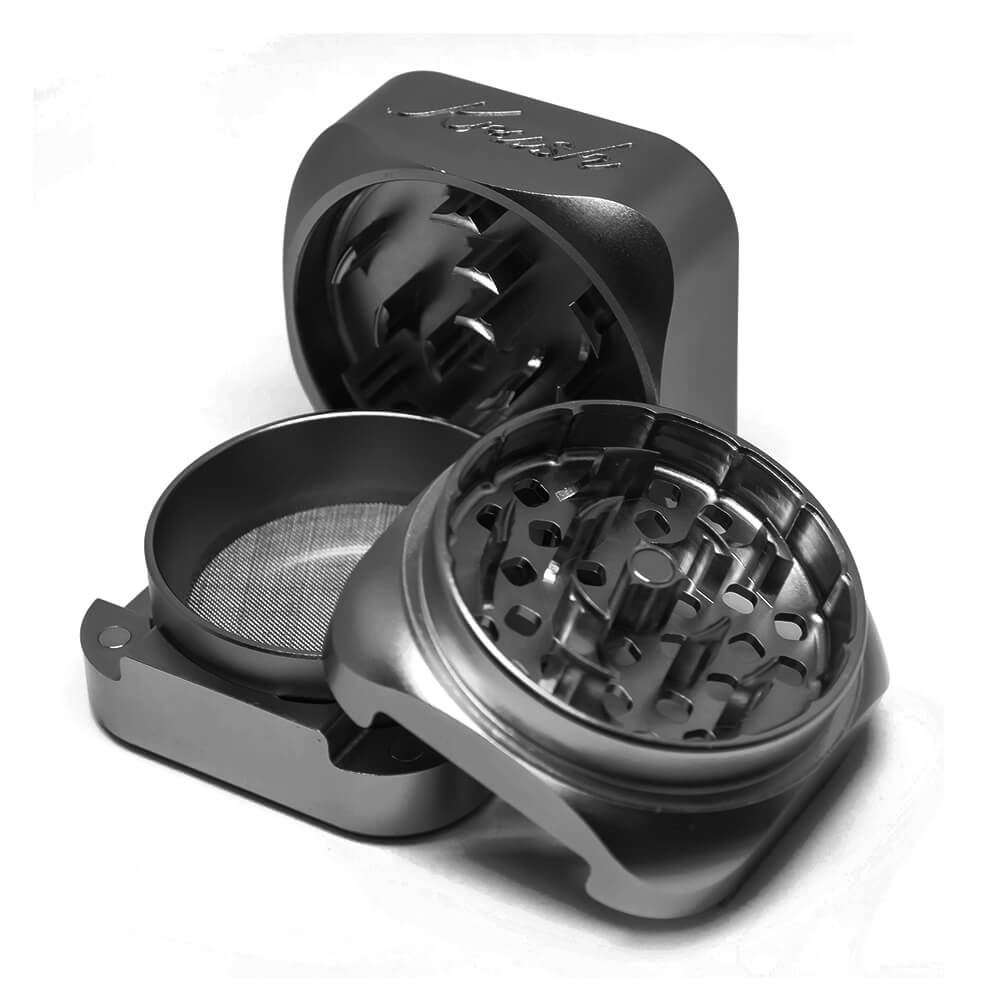 Krush Kube 3.0 Aluminio Grinder 3 piezas - 55 mm