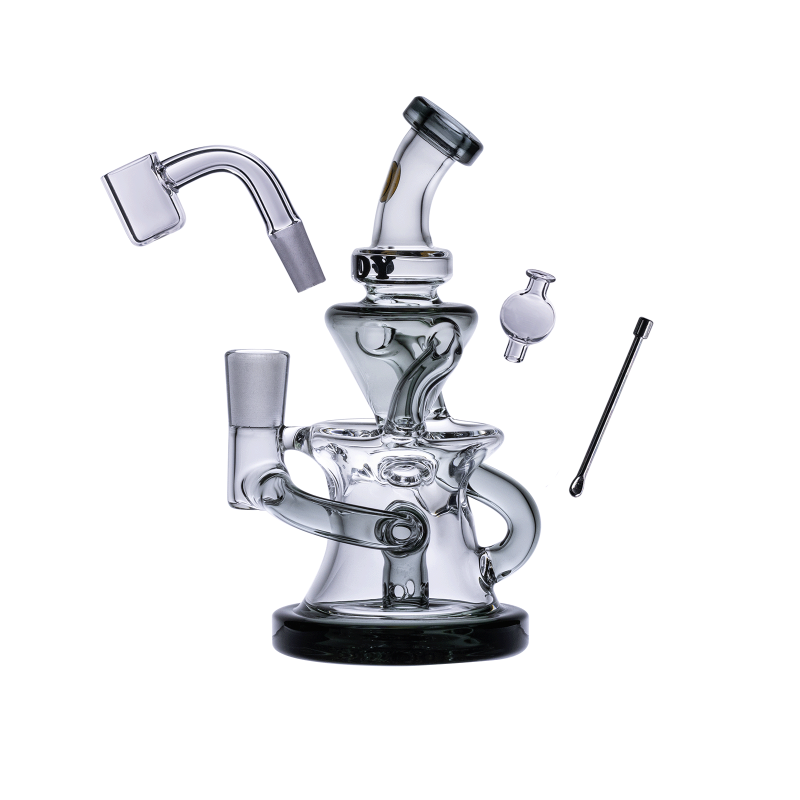 Goody Glass Miss Swiss Mini Dab Rig 4Piece Kit