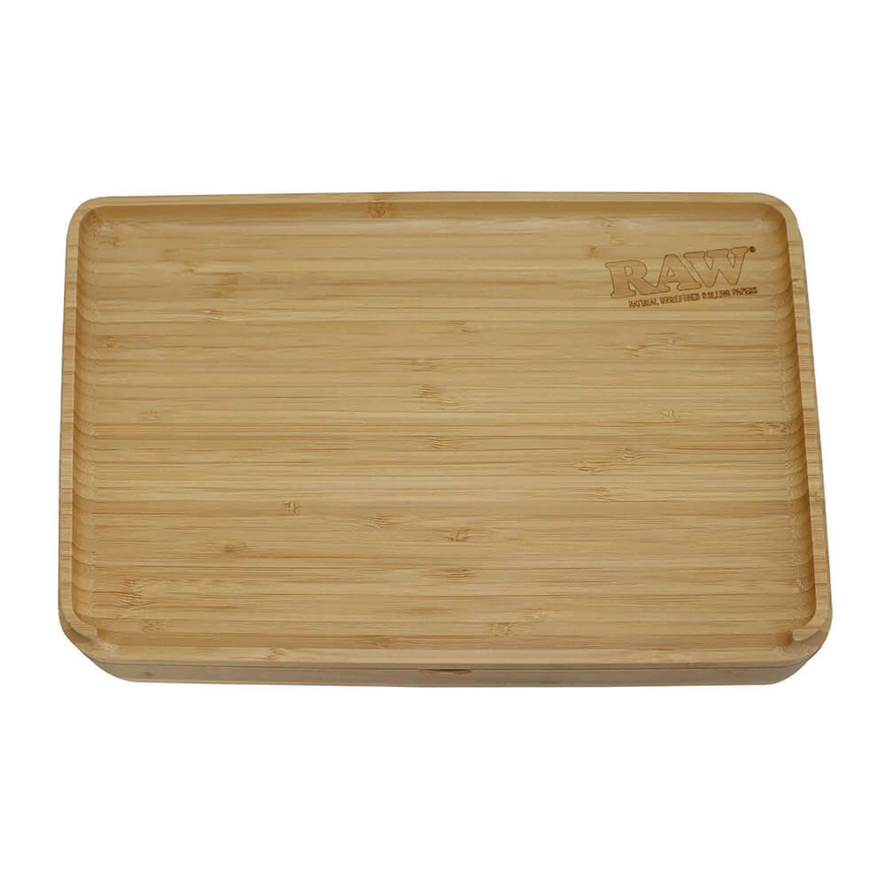 Bandeja magnética de madera para liar con aroma a alcohol RAW Spirit Box