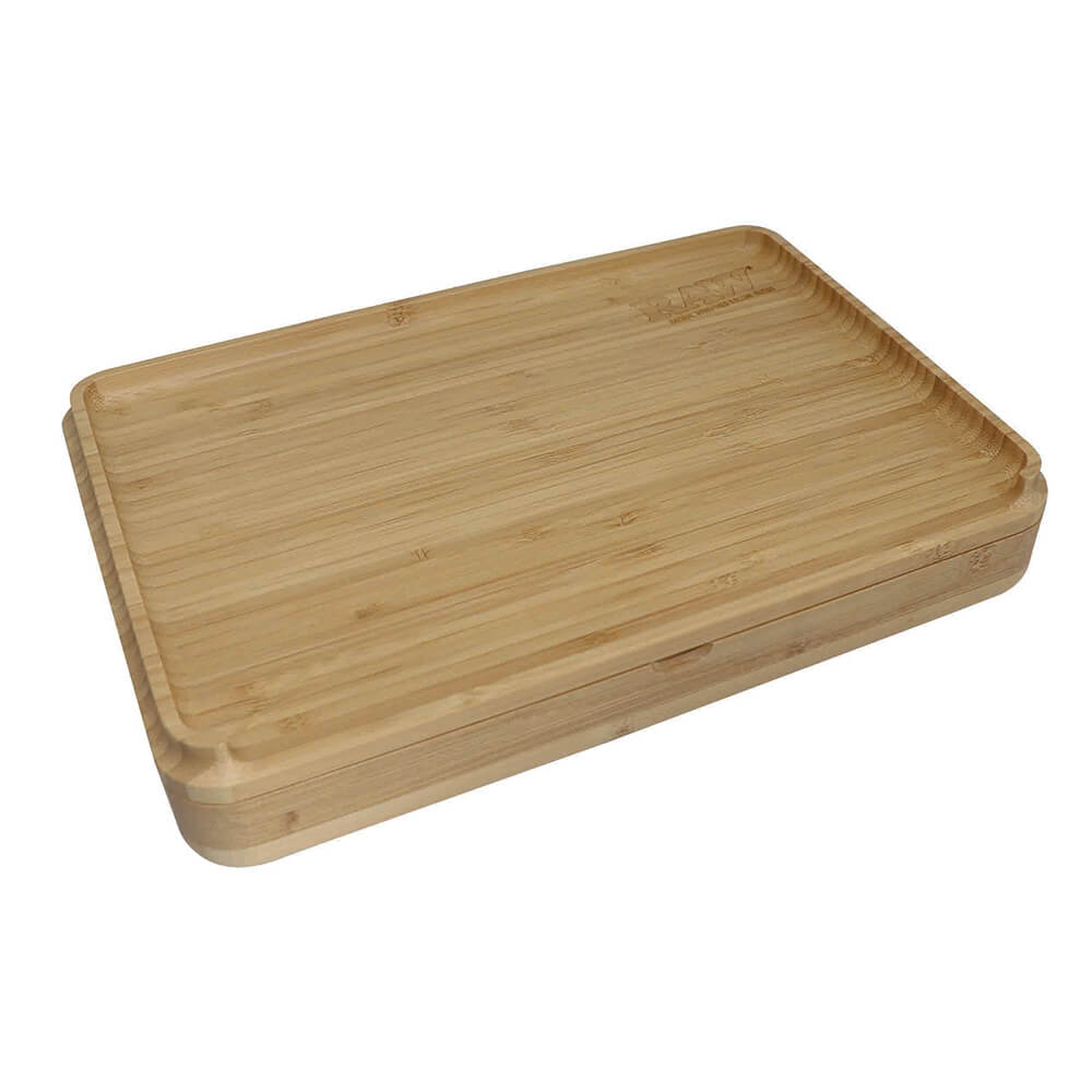 Bandeja magnética de madera para liar con aroma a alcohol RAW Spirit Box